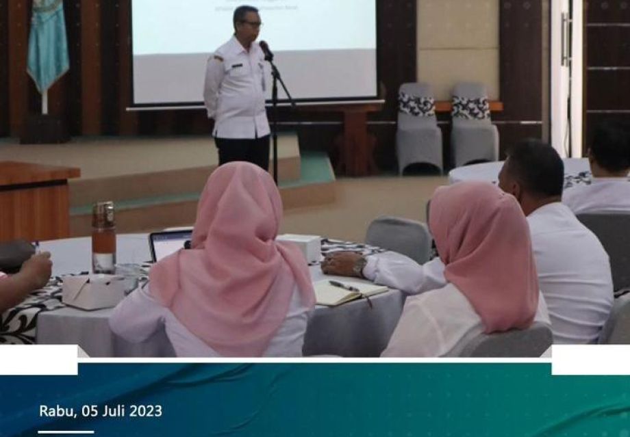 Sosialisasi Tata Naskah Dinas dan Mekanisme Kerja di Badan Pengembangan Sumber Daya Manusia Provinsi Kalimantan Barat Tahun 2023