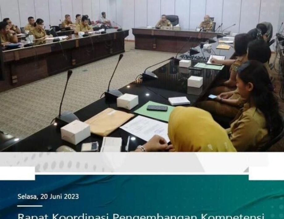 Rapat Koordinasi Pengembagan Kompetensi ASN di Kalimantan Barat Tahun 2023