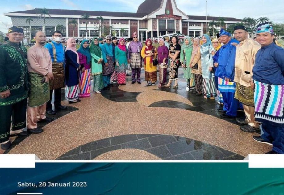 Upacara Peringatan Hari Ulang Tahun ke-66 Pemerintah Provinsi Kalimantan Barat Tahun 2023